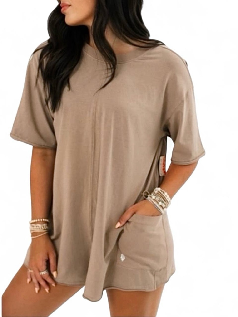 NWT FP Movement by Free People Hot Shot Romper Tee | XS